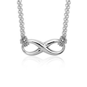 Blue Nile Infinity Necklace Sterling Silver